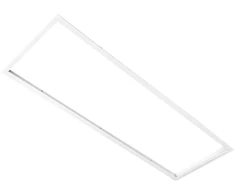 LED panelės įleidžiamo montavimo rėmelis, 120x30cm, baltas, 377773