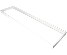 LED panelės LOUVER paviršinio montavimo rinkinys, 120x30cm, baltas