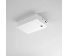 LED panelės maitinimo šaltinio lubinė bazė, balta