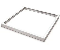 LED panelės rėmelis CLICK, baltas, 60x60cm