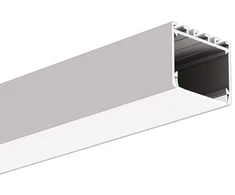 LED paviršinis profilis 3035-O, anoduoto sidabro sp., 3m