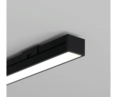 LED paviršinis profilis PDS-4-PLUS, juodas, 2m