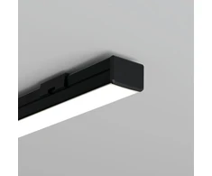 LED paviršinis profilis SILER, juodas, 2m