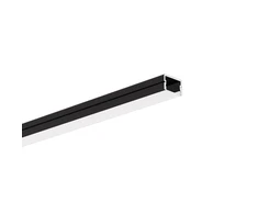 LED paviršinis profilis SILER, juodas, 2m