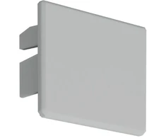 LED profilio 3035-O užbaigimas, pilkas