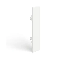 LED profilio PLAKIN-DUO užbaigimas, baltas