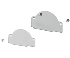 LED profilio PRF170SET užbaigimai, balti, 2vnt.