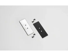 LED profilio užbaigimai DUAL, juodos sp., 2vnt.