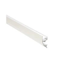 LED profilis su dangteliu ir užbaigimais VEIL, baltas, 2m