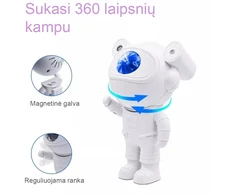 LED Projektorius su kolonėle ASTRONAUTAS