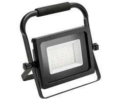 LED prožektorius iNEXT (nešiojamas) 30W 2400lm, PF>0,9, RA>80, IP65, 120°, 6400K, juodas k