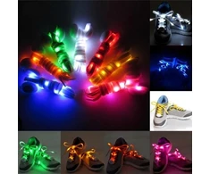 LED šviečiantys batų raišteliai - Raudona