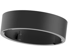 LED šviestuvo DOWNLIGHT IP44 GEN2 paviršinio montavimo rėmelis, juodas, 165mm