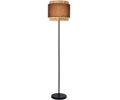 LED toršeras RIVIERA, E27, medžio sp./rudas/juodas, 4299600