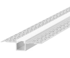 LED užglaistomas profilis SLOT, aliuminio sp., 3m, 346281