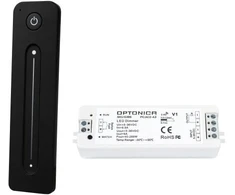LED valdiklis, 2 kanalų, Bluetooth, RF, rinkinys