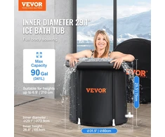 VEVOR Atletų šalto vandens terapijos vonia