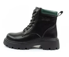 Lee Cooper batai moterims, odiniai, su pašiltinimu, su raišteliais