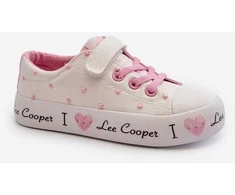 Lee Cooper LCW 2159 Baltos spalvos mergaičių sportbačiai