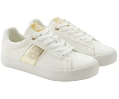 Lee Cooper Moteriški batai balti ir auksiniai LCW-26-31-4365LA