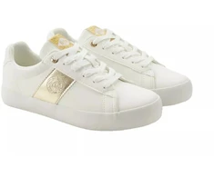 Lee Cooper Moteriški batai balti ir auksiniai LCW-26-31-4365LA