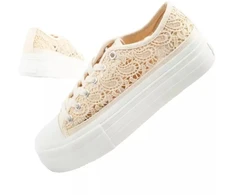 Lee Cooper moteriški kedai, nėriniuoti, su platforma