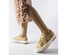 Lee Cooper smėlio spalvos sportiniai bateliai