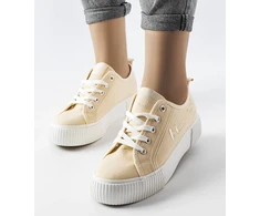 Lee Cooper smėlio spalvos sportiniai bateliai