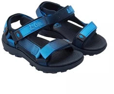 Lee Cooper vaikiški berniukų sandalai su lipukais vasaros paplūdimio mėlyni