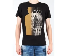 Lee Marškinėliai su spauda, Juodi L60BAI01