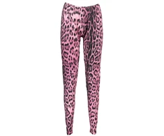 LEGGINSY DAMSKIE KLASY CAVALLI RÓŻOWE