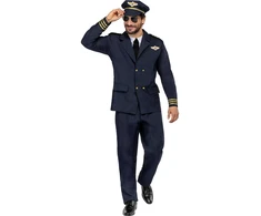 Lėktuvo piloto kostiumas vyrams