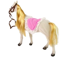 Lėlės princesės ir balto ponio rinkinys su priedais