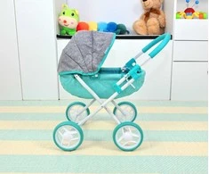 Lėlių vežimėlis Dori Prestige Mint