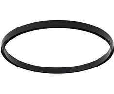 Lenktas magnetinis bėgelis VIOKEF MAGNETIC CURVY, juodas, 900mm skersmuo, 02/0400-A