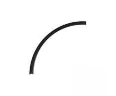 Lenktas paviršinis/pakabinamas magnetinės sistemos ZAMBELIS MAGNETIC bėgelis, 48V, juodas, 60cm, 22275