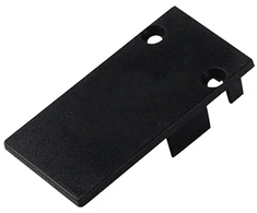 Lenkto magnetinio bėgelio ZAMBELIS užbaigimas, juodas, 22097-E
