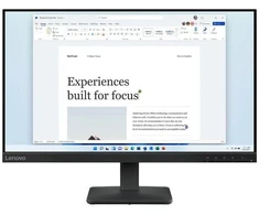 Lenovo L24-4e 23,8" FHD IPS 100Hz 250 nitų AG HDMI, VGA Raven Juodas