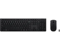 Lenovo Professional Wireless Rechargeable Klaviatūra ir pelė | Klaviatūros ir pelės rinkinys | Wireless | su pele | Bluetooth | US English | Rechargeable professional | Pilkas