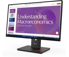 Ausinės Lenovo ThinkVision T24D-40 kompiuterio monitorius, 60,5 cm (23,8"), 1920 x 1080 px, Full HD, LCD, juodas