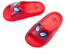 Leomil berniukiškos šlepetės per pirštą „Spiderman“ su švieselėmis, raudonos, Marvel