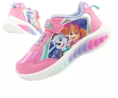 Leomil mergaičių sportbačiai Paw Patrol su LED