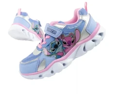 Leomil Stitch vaikiški sportiniai batukai, lengvi kedukai su lipukais ir LED