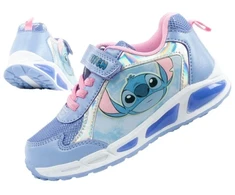 Leomil Stitch vaikiški sportiniai batukai, lengvi kedukai su lipukais ir LED