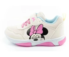 Leomil vaikiški sportiniai bateliai Minnie Mouse su lipdukais ir LED lemputėmis