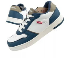 Levi's Kick Se vaikiški sportiniai bateliai jaunimui, balti, patogūs, madingi