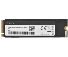 Ausinės Lexar NM790 512 GB M.2 PCIe NVMe SSD