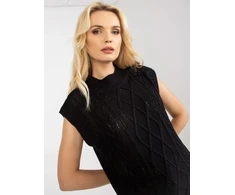 Liemenė-D90027W90785B3-juoda