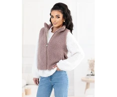 Liemenė moterims-CS-KZ-1403.00P-ciemny bezowy