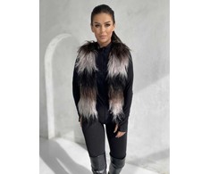 Liemenė šviesiai pilka su užtrauktuku VLR008
